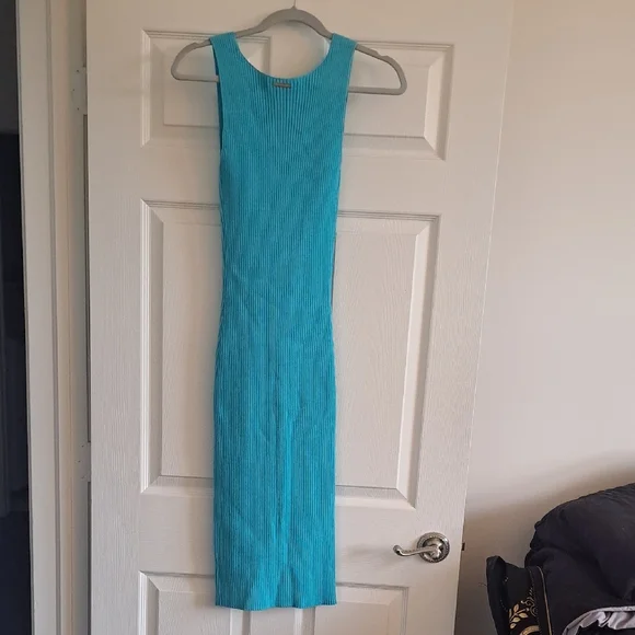 Michael Kors Turquoise Midi Dress - Picture 5 of 5